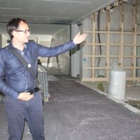 Baustellen-Besichtigung beim Agrar-Bildungszentrum Hagenberg