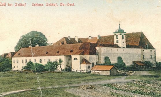 Bad Zell: Schloss Zellhof einst und jetzt