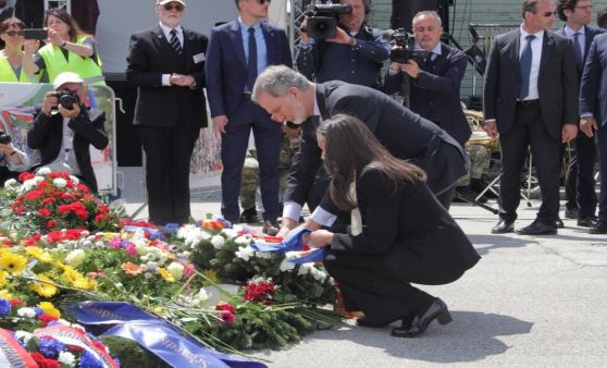 Befreiungsfeier 2025 im Konzentrationslager Mauthausen