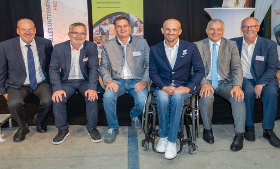 Wirtschaftsempfang der WKO Freistadt bei Holzmann Fahrzeugbau in Königswiesen