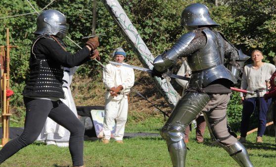 Burgspektakel auf Burgruine Prandegg - größtes Mittelalterfest in Oberösterreich