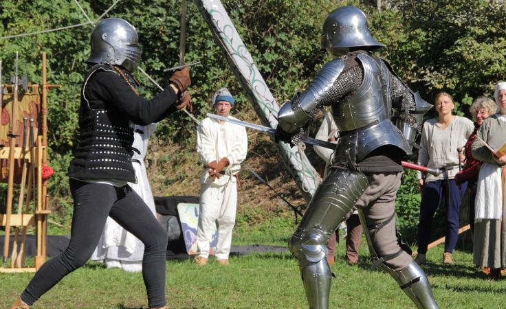 Burgspektakel auf Burgruine Prandegg - größtes Mittelalterfest in Oberösterreich