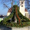 Osterschmuck für Marktbrunnen