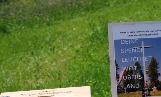 Maiandacht beim Friedenskreuz am Ob erkaibling