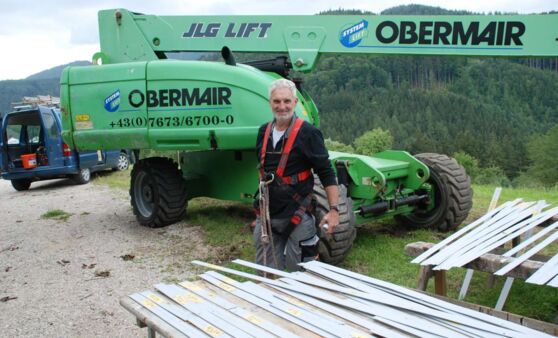 Neue LED- Lichtanlage beim Friedenskreuz am Oberkaibling