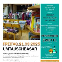 Kinder-Umtauschbasar für Frühling-, Sommersachen & Umstandsmode