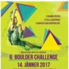 6. Boulder Challenge am 14.1.2017 in Haidershofen