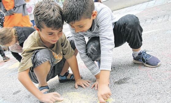 Mobilitätswoche: Malspaß in der Eisengasse