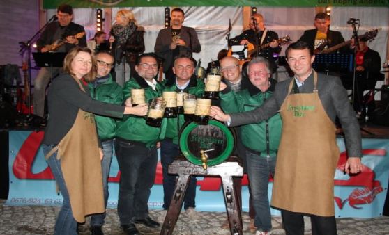 Bockbieranstich in der Brauerei Freistadt