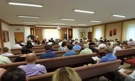 Inlandsmissionar auf Besuch