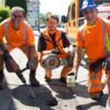 Fünf Stolpersteine als Erinnerung an NS-Opfer verlegt.
