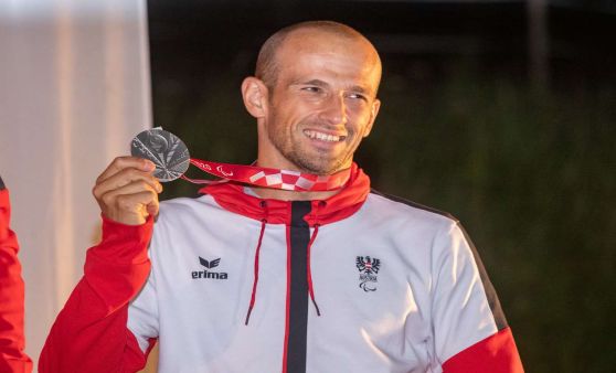 Empfang von Paralympics-Silbermedaillen-Gewinner Florian Brungraber in der Elzer Stub´n