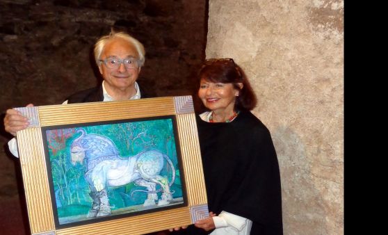 Finissage der Ausstellung „Eine Märchenwelt“ mit Arbeiten von Maestro Raffaele de Rosa im Stift Zwettl