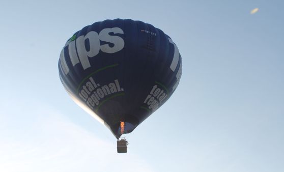 Taufe des Tips-Ballons