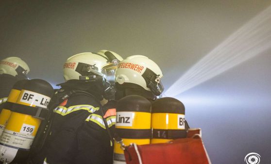 Einsatzübung im Tunnel Bindermichl