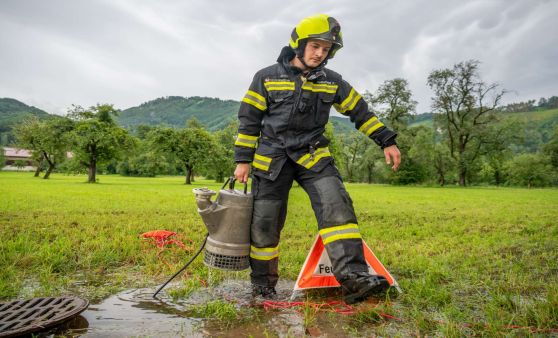 Schweres Gewitter mit Hagel in Micheldorf