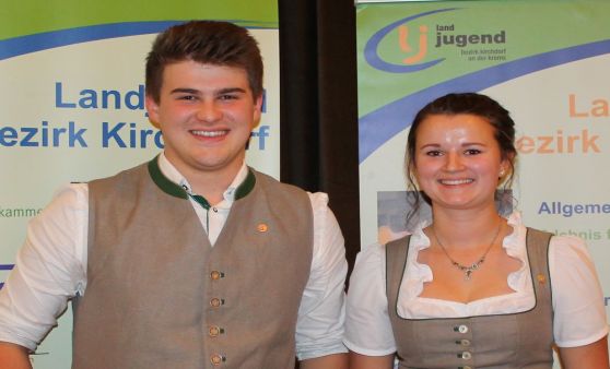Marlene Federlehner und Thomas Pürstinger sind die neuen Leiter der Landjugend Bezirk Kirchdorf