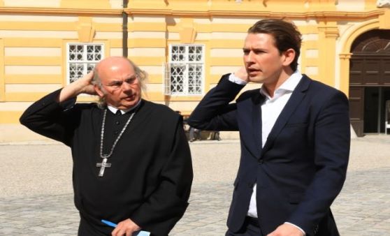 Bundeskanzler Kurz zu Besuch im Stift Melk