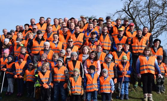 Frühjahrsputz: Freiwillige brachten vielerorts ihre Gemeinden auf Vordermann