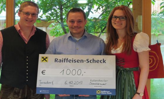 Landjugend Tarsdorf spendet an die Sonneninsel