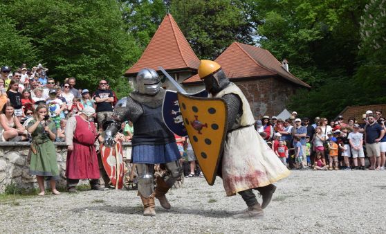 Mittelalterliche Ritterspiele auf Burg Frauenstein