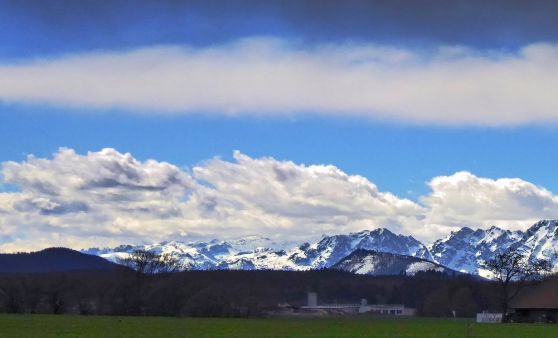 Föhn in den Berchdesgadener Alpen