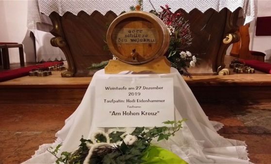 Weintaufe in Friedburg