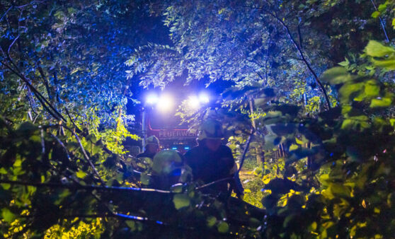 Unwetter-Einsätze der Feuerwehr in Alkoven