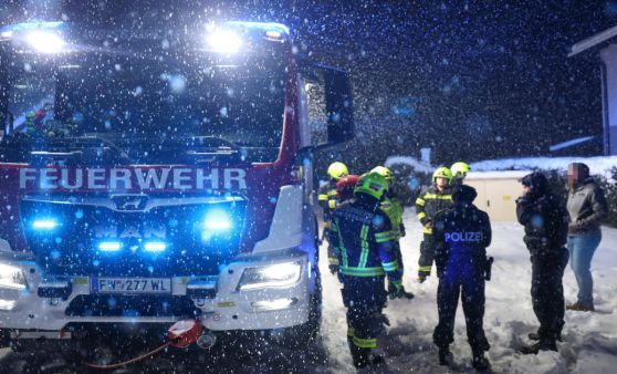 Schneechaos in Oberösterreich
