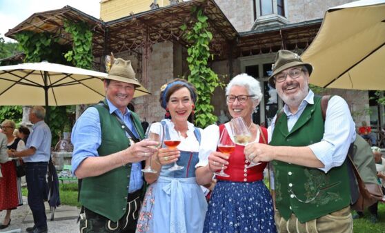 In Bad Ischl kamen die Jäger zusammen