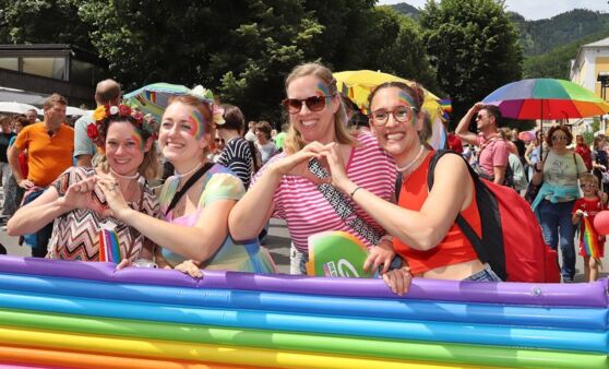 Das Salzkammergut feierte laut und bunt