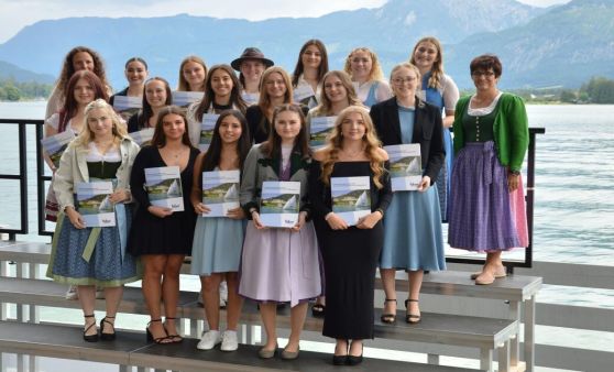 Maturafotos aus dem Salzkammergut