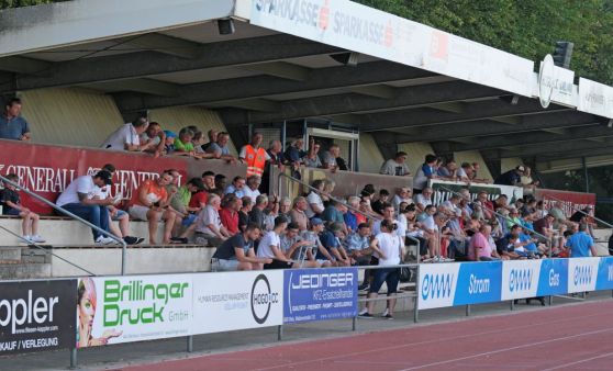 Fussballspiel WSC Hertha Wels gegen VFB Hohenems