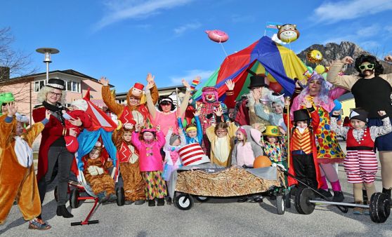 So bunt war der Kinderfasching in Ebensee
