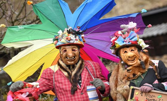 Fetzenzug am Rosenmontag in Ebensee 2020