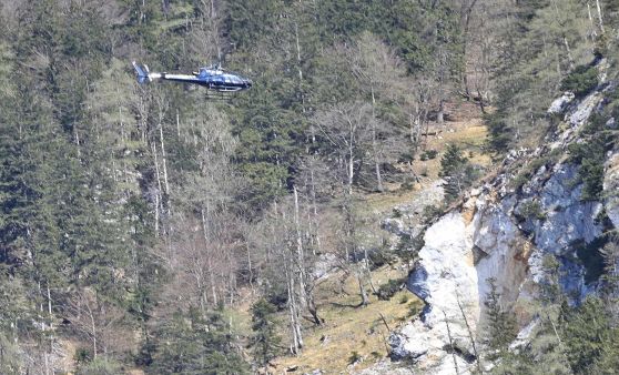 Spektakuläre Sprengung nach Felssturz am Attersee