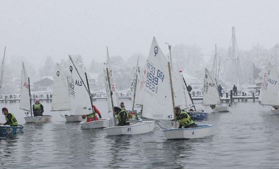 Eisarsch 2023: Das war die frostigste Regatta am Attersee