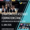 Tanzsport-Highlight in Linz: Staatsmeisterschaft Formation und Kür 2026 steht vor der Tür