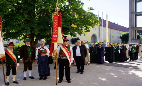 2022.06.26 Herz-Jesu -Messe des Verbandes der Südtiroler Gruppe Steyr
