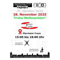 Messerschärfen beim Repair Café Traun