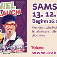 Kinder-Adventkonzert mit Daniel Kallauch - Weihnachten ist Party für Jesus