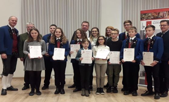 ausgezeichnete Thalheimer Jungmusiker