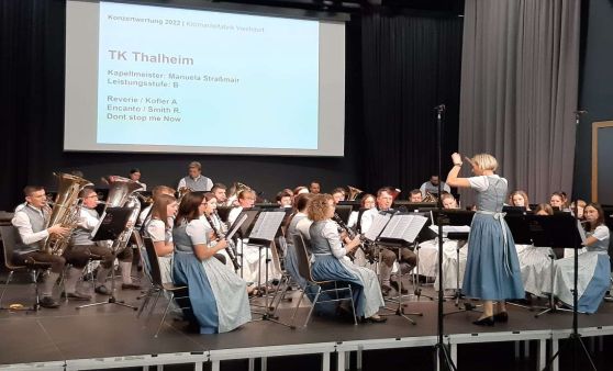Trachtenkapelle Thalheim erspielt Gold