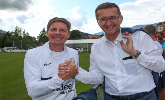 Fußball: Trainingstage von Eintracht Frankfurt