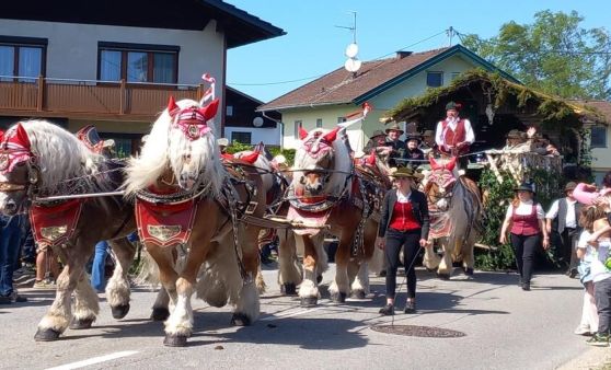 100 Jahre Georgiritt: Zahlreiche Zuseher bei Großereignis in Burgkirchen