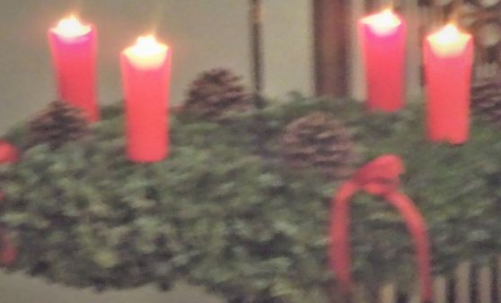 Grünau/Scharnstein : Die 4. Adventkerze wurde entzündet, Das Fest der Liebe und des Friedens ist schon nahe.