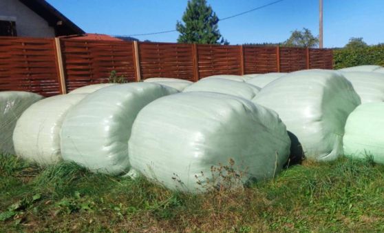 Scharnstein : Die letzte Futterernte eingebracht.