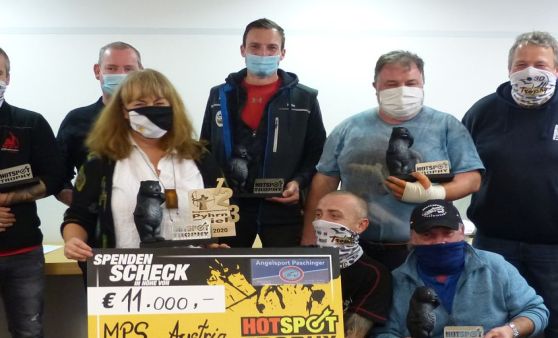 Spendensammlung der HotSpot Trophy 2020