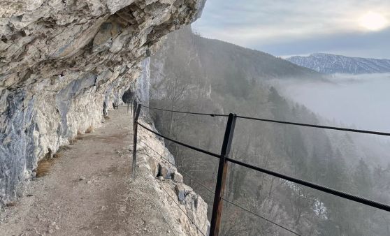 Predigstuhl über die Ewige Wand