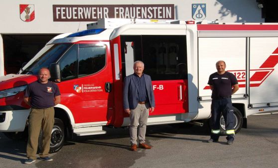 Neues Fahrzeug für die Freiwillige Feuerwehr Frauenstein